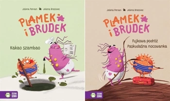 PAKIET 2w1 Plamek i Brudek Fujkowa podróż + Kakao szambao