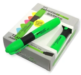 Zakreślacz zielony (12szt) - Penword