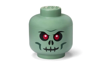 LEGO(R) pojemnik główka large - green skeleton - NHG