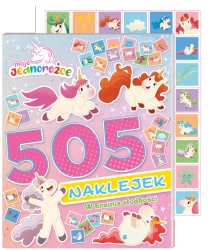 Moje Jednorożce. 505 naklejek. W krainie słodkości - praca zbiorowa