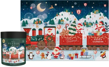 Puzzle 250 elementów. Tuba BN Santa Express - Interdruk