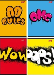 Zeszyt A5/60K kratka Street Art (10szt) - UNIPAP