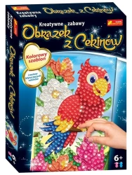 Obrazek z cekinów. Papuga - Ranok-Creative