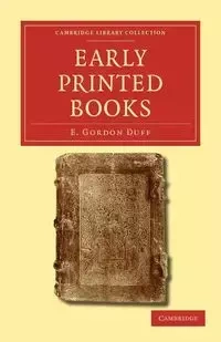 Early Printed Books - Gordon Duff