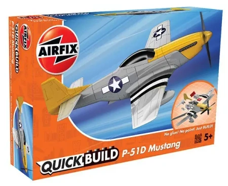 Model plastikowy QUICKBUILD Mustang P-51D - Airfix