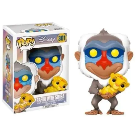 Funko Figurka POP Disney: Lion King Rafiki Simba