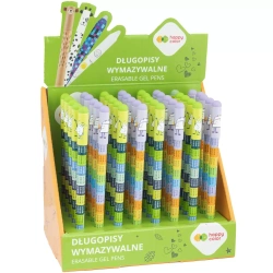 Długopis wymazywalny niebieski Happy Color