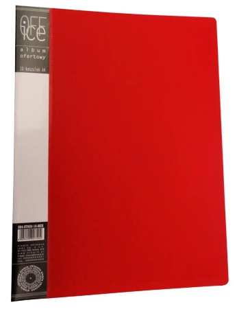 Album ofertowy A4 PP 10 koszulek mix kolorów - Ziemia Obiecana