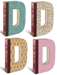 Alphabooks Notatnik litera - D - IF