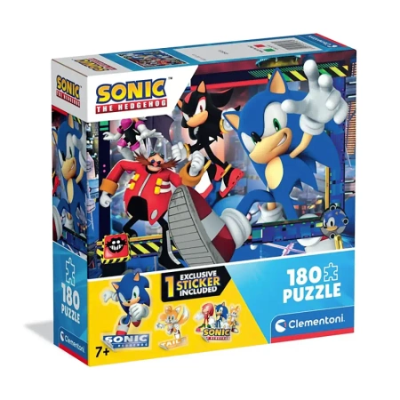 Puzzle 180 Super Kolor Sonic - Clementoni