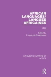 African Languages/Langues Africaines - Nwachukwu P. Akụjụobi
