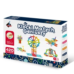 Klocki małych geniuszy Patyki 420 elementów - ASKATO