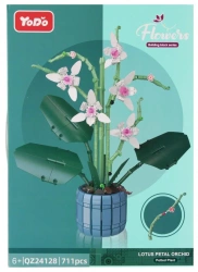 Klocki konstrukcyjne Kwiaty 711elementów - MEGA CREATIVE