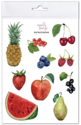 Naprasowanki Owoce - Mama Maluje