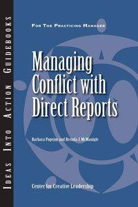Managing Conflict with Direct Reports - Barbara Popejoy