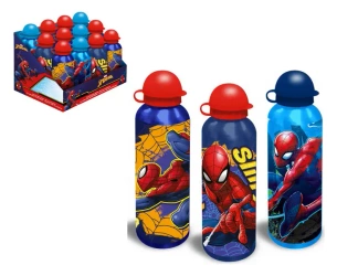 Bidon aluminiowy Spiderman - Kids Euroswan zabawki licencja