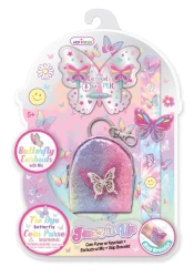 Słuchawki+portfelik+bransoletka slap Motylki - Hot Focus