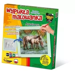 Wypukła malowanka Konie - Appaloosa - Mirage Hobby