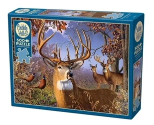 Puzzle 500 Dumny jeleń G3 - Cobble Hill