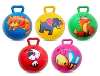 Piłka z rączką i dzwonkiem - Artyk