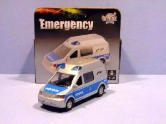 Policja van z dźw. 14cm w pud. HIPO