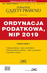 eBook Ordynacja podatkowa , NIP 2019 - Praca zbiorowa