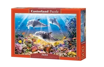 Puzzle 500 Dolphins Underwater CASTOR - Castorland