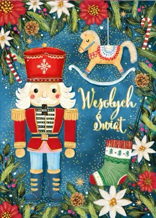 Karnet B6 Boże Narodzenie - Żołnierzyk - Henry