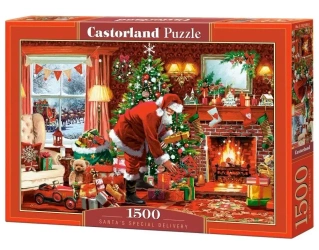 Puzzle 1500 Santa's Special Delivery CASTOR - Castorland