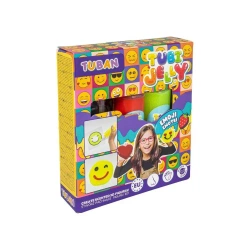 Zestaw Tubi Jelly Emotki 3 kolory - Tuban
