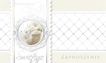 Zaproszenie PMZ-033 Chrzest (5 szt.) - Kukartka