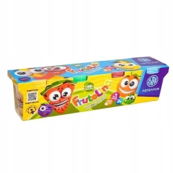 Masa plastyczna Frutolina 4x100g ASTRA - ASTRA papiernicze