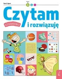 Książkożercy Czytam i rozwiązuję Poziom A Tom 3 Sport - opracowanie zbiorowe