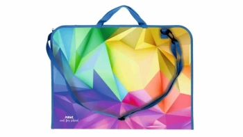 Teczka na rysunki A3 z nadrukiem geometric - Biurfol