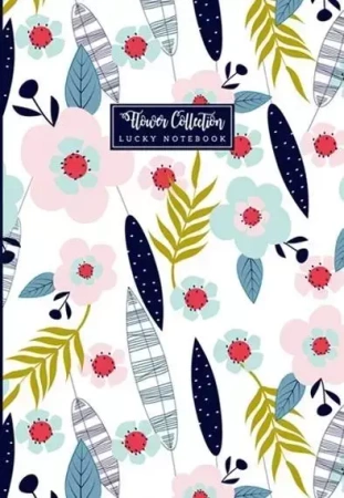 Notatnik ozdobny 143x210/64K kratka Kwiaty - Fresh