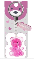 Brelok miś - Ślicznotka - Be-Happy Gifts