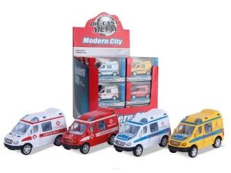 Auto Służby ratunkowe metal 4 kolory - Madej