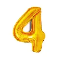 Balon foliowy złoty 4 - GoParty