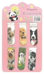 Zakładka do książek magnetyczna Pieski - Fandy