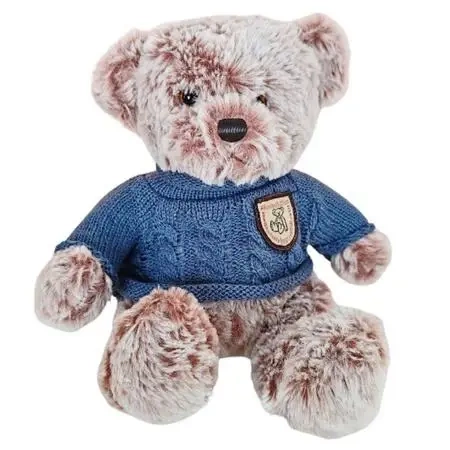 Maskotka przytulanka szara 21cm - Leantoys