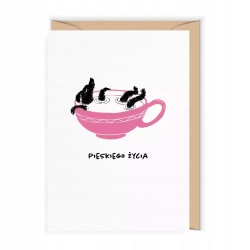 Kartka urodzinowa Pieskiego życia