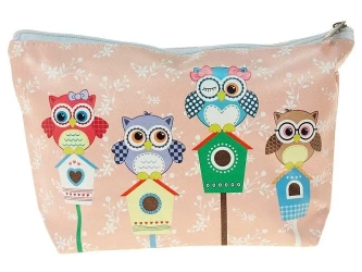 Kosmetyczka w sowy - ADAR