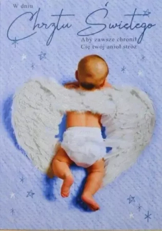 Kartka okolicznościowa Chrzest TS69 - Trend