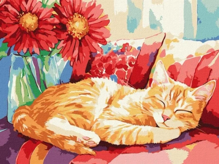 Malowanie po numerach - Sen w dzień 30x40cm - Ideyka
