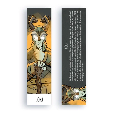 Zakładka kartonowa - Loki - Molom