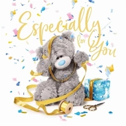 Kartka urodzinowa holograficzna 3D Especially for - Carte Blanche Greetings Ltd.