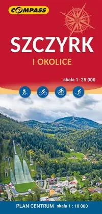 Mapa - Szczyrk i okolice 1:25 000 - praca zbiorowa