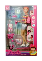 Lalka z hulajnogą - SWEDE