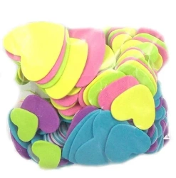 Naklejki z pianki serca 120szt - Dalprint dpCraft