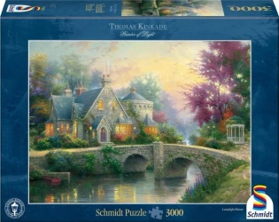 Puzzle 3000 PQ Wieczorną porą T.Kinkade 103436 - Schmidt Puzzle